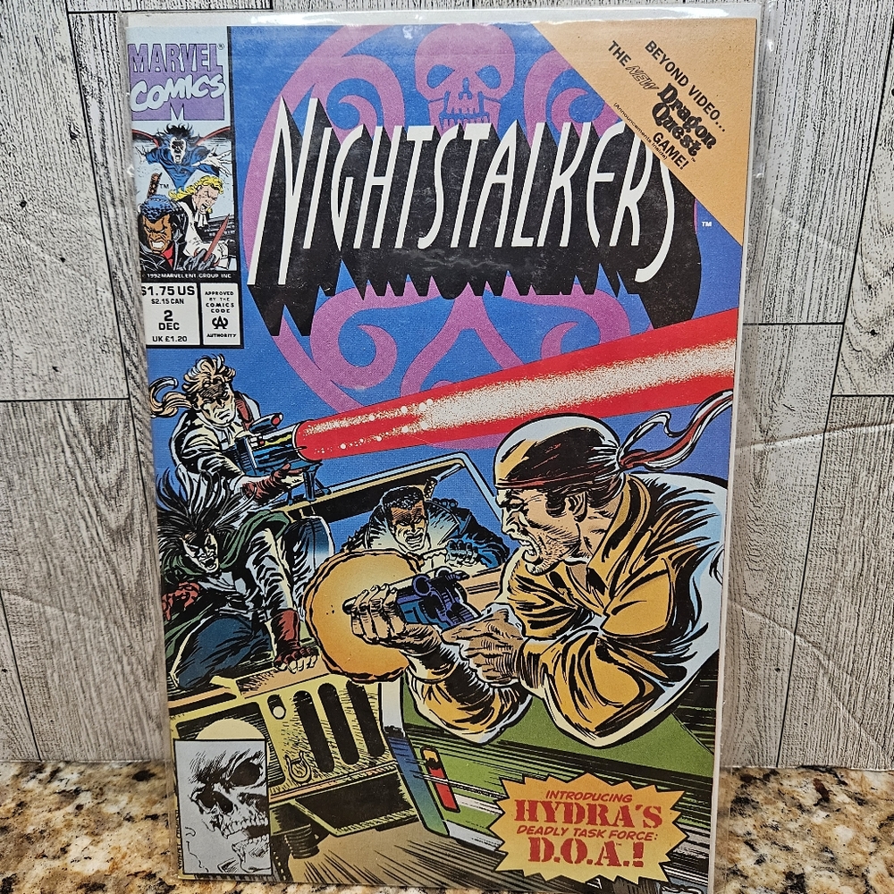 Nightstalkers #2 Marvel Comics Introducing Hydra's Deadly Task Force D.O.A.!